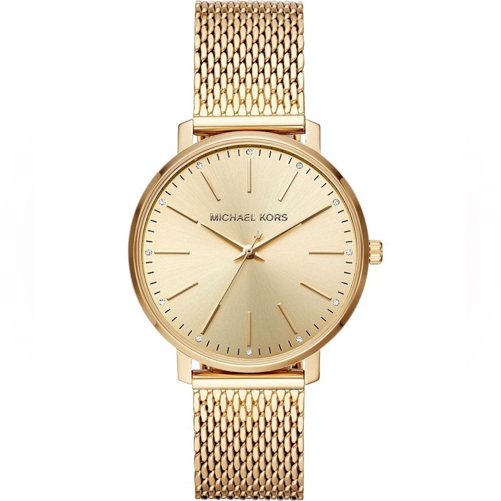 New in Box! Michael Kors - Women’s stainless steel wrist watch - gold color